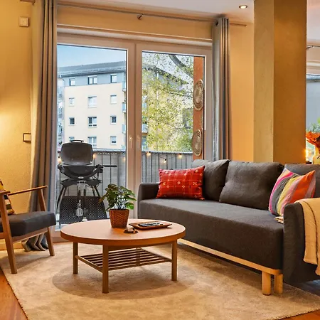 Edler Wohnraum Schwanenteich-Suite Mit Balkon, Boxspringbett, Siemens-Kaffeevollautomat, Lift, Parkplatz & Wlan 561 Mbps Daire *