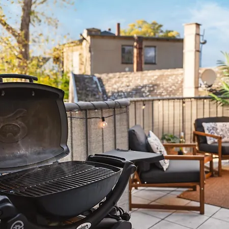 아파트 Edler Wohnraum Schwanenteich-suite Mit Balkon, Kaffeevollautomat, Lift & Parkplatz *